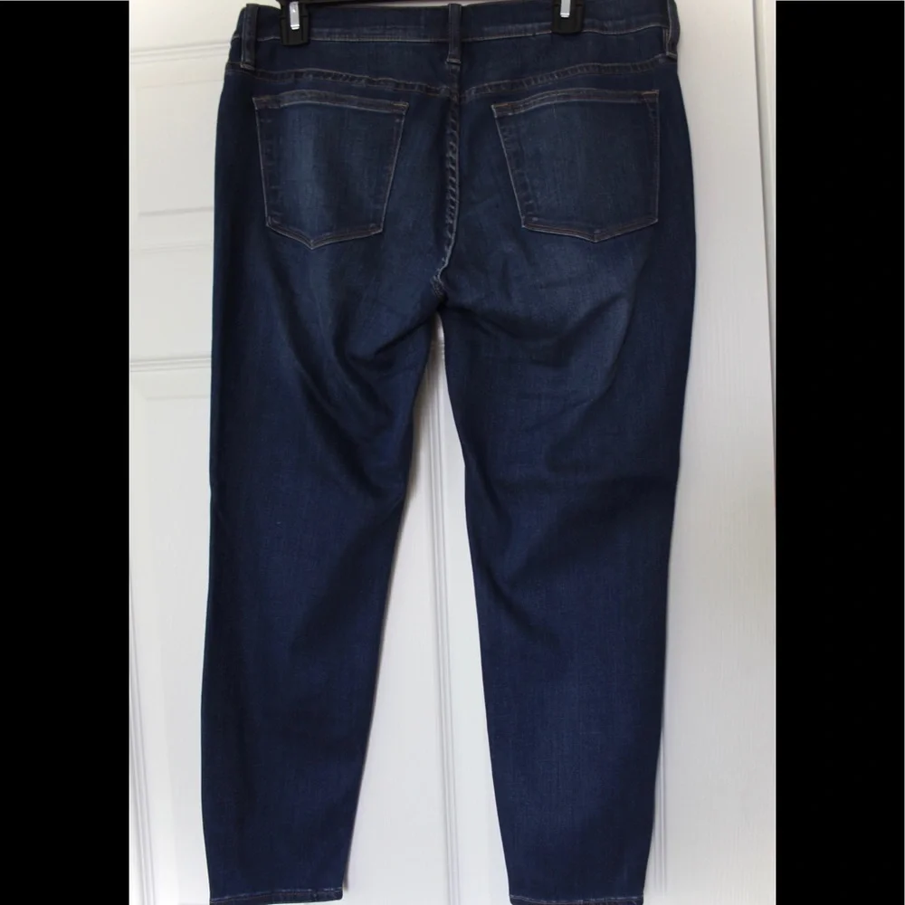 J. Crew | Dark Wash 8” Toothpick Skinny Jeans